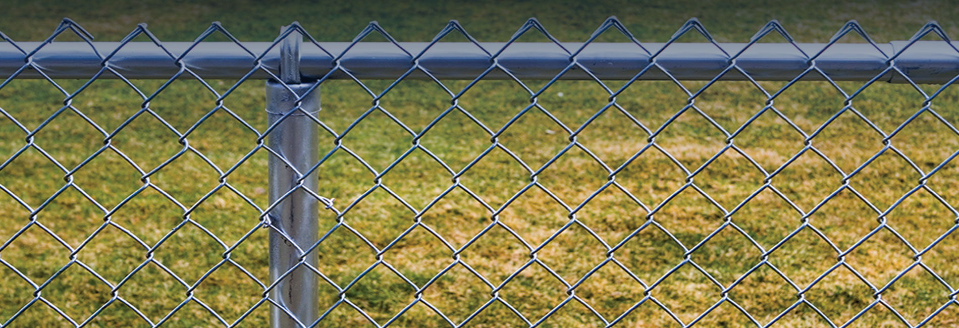 Galvanized Residential Tube with chain link fence